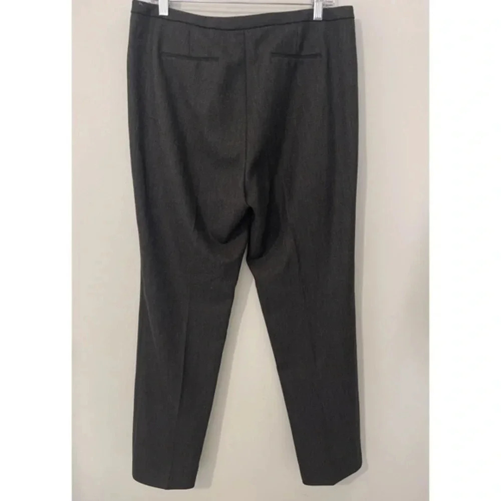 Ellie Tahari Dress Straight Leg Dress‎ Pants Women’s Gray Size 12 - Picture 4 of 13
